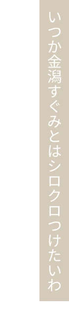 いつか金潟すぐみとはシロクロつけたいわ