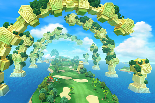 【白猫GOLF】3D BACKGROUND