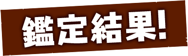 鑑定結果